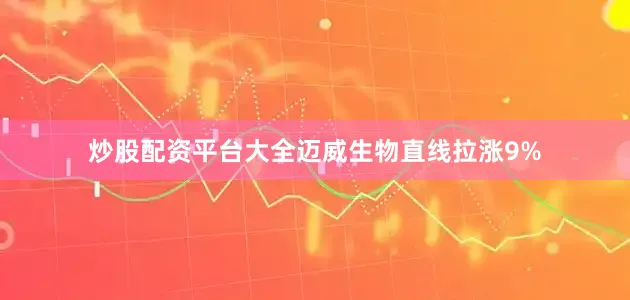 炒股配资平台大全迈威生物直线拉涨9%