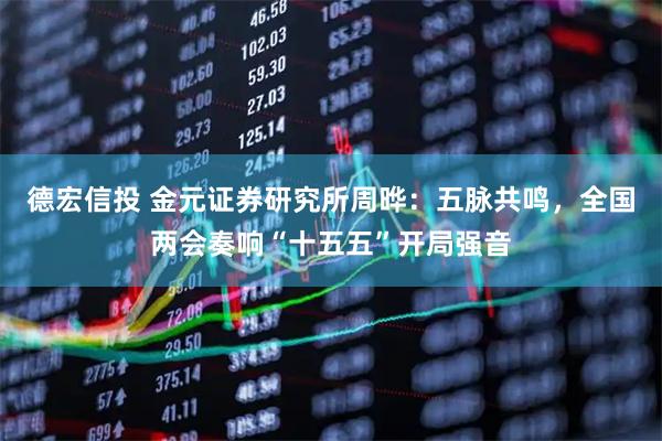 德宏信投 金元证券研究所周晔：五脉共鸣，全国两会奏响“十五五”开局强音