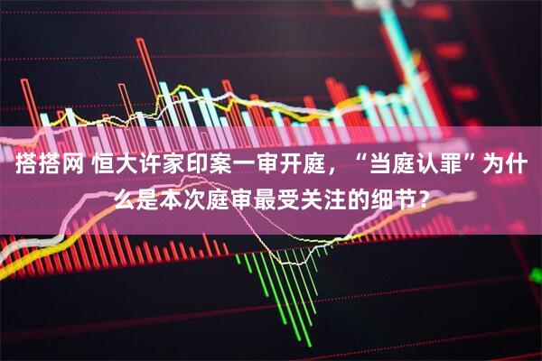 搭搭网 恒大许家印案一审开庭，“当庭认罪”为什么是本次庭审最受关注的细节？